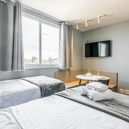 Rubi Studio No Bras Com Piscina - Metro Bras São Paulo Ngoại thất bức ảnh