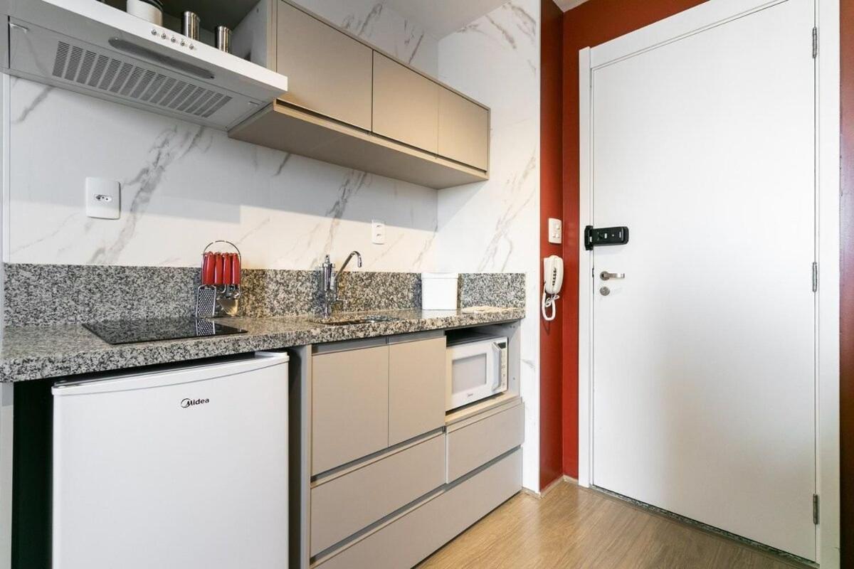 Rubi Studio No Bras Com Piscina - Metro Bras São Paulo Ngoại thất bức ảnh