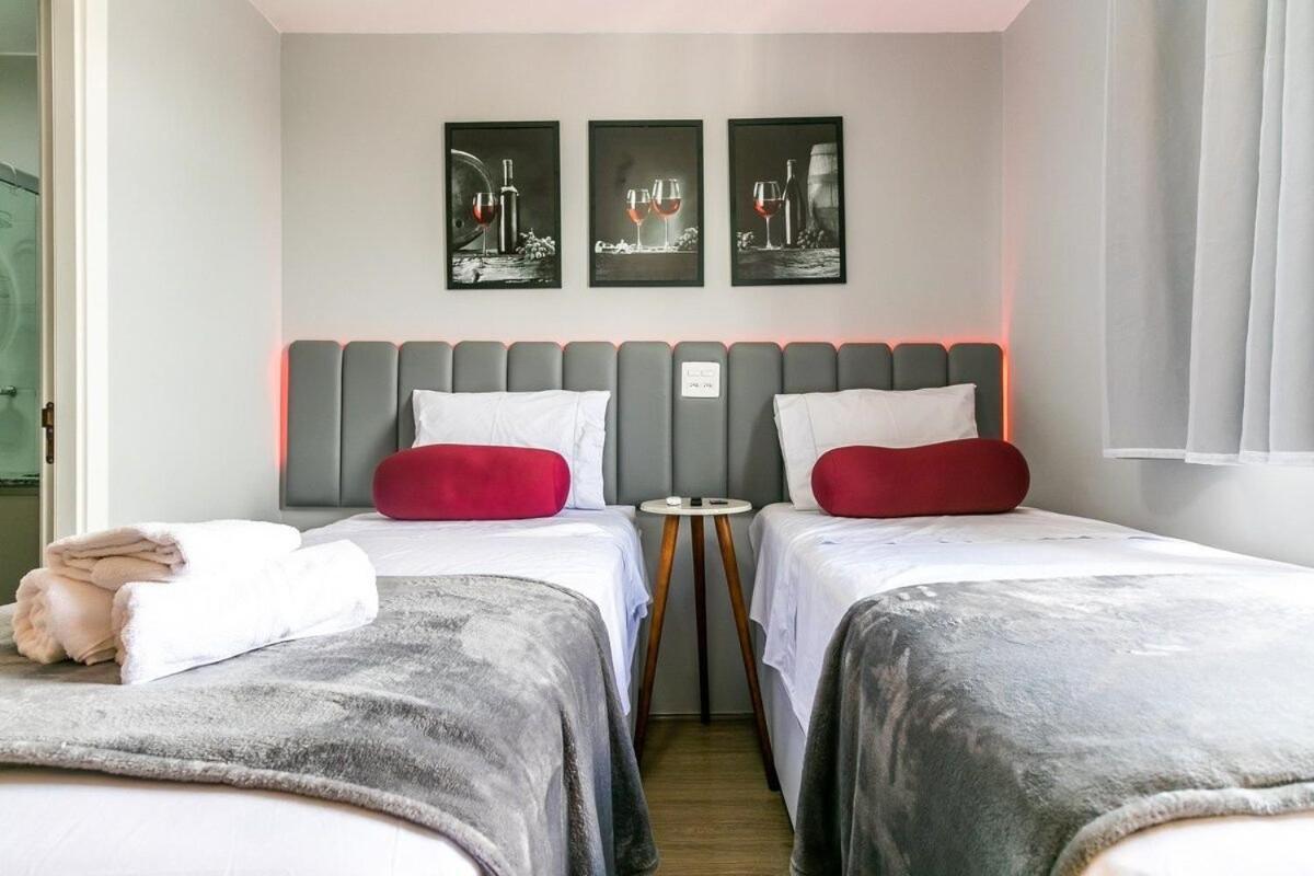 Rubi Studio No Bras Com Piscina - Metro Bras São Paulo Ngoại thất bức ảnh