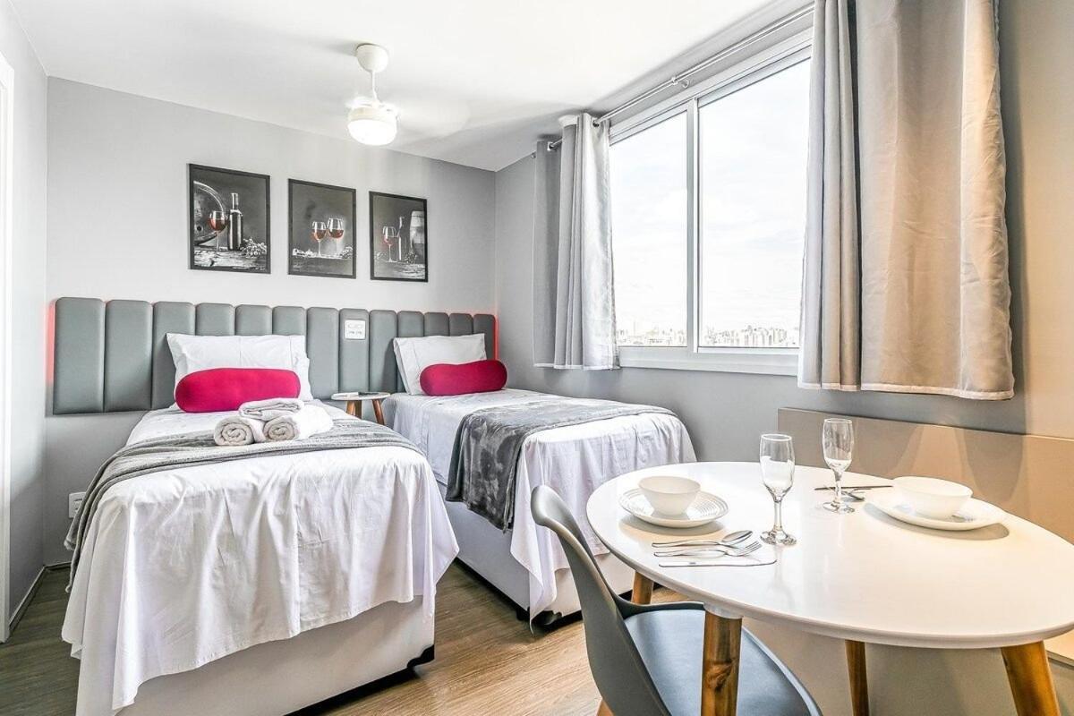 Rubi Studio No Bras Com Piscina - Metro Bras São Paulo Ngoại thất bức ảnh