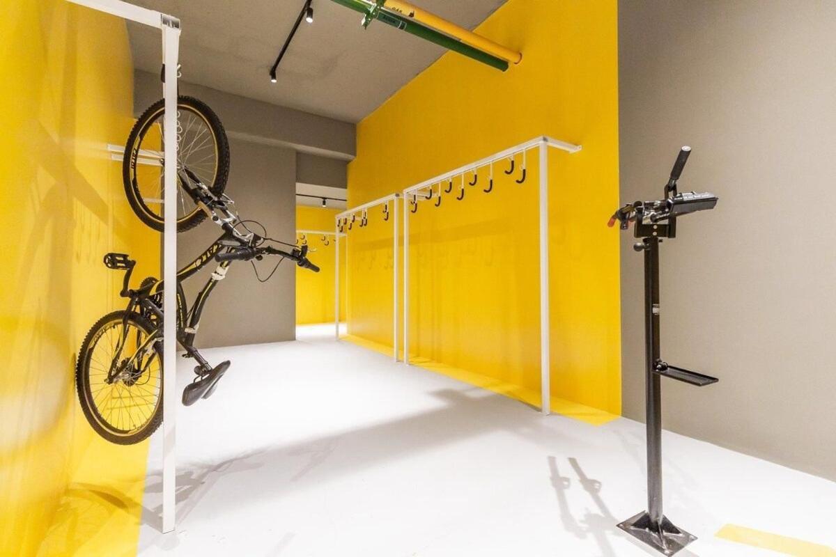 Rubi Studio No Bras Com Piscina - Metro Bras São Paulo Ngoại thất bức ảnh