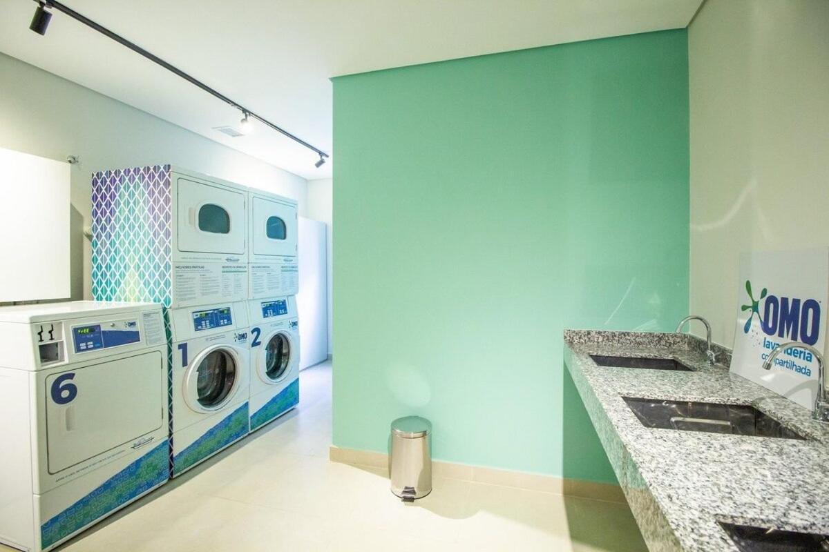 Rubi Studio No Bras Com Piscina - Metro Bras São Paulo Ngoại thất bức ảnh